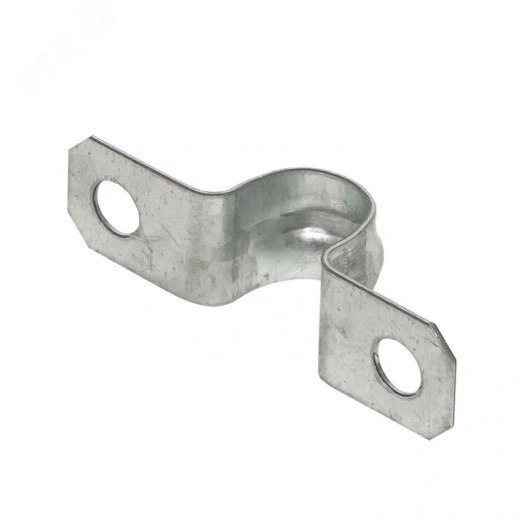 Скоба металлическая двухлапковая d14-15мм (10шт.) PROxima