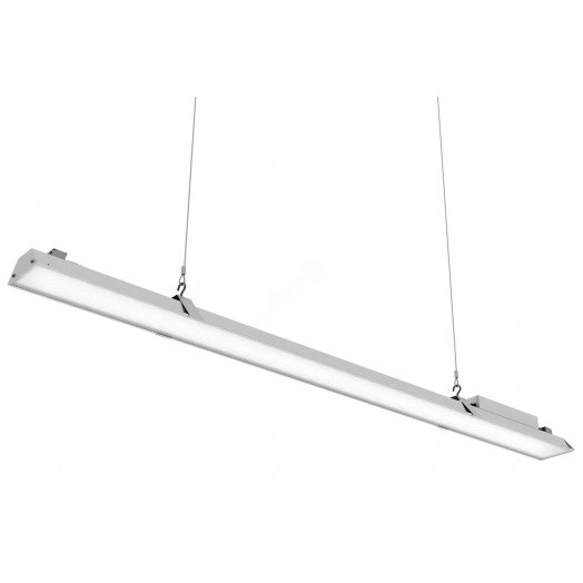 Светильник LED РИТЕЙЛ ЛАЙТ (ССО) 40Вт 5000Лм 4,0К КСС Д текстурированный рассеиватель, проходной светильник IP20 подвесной