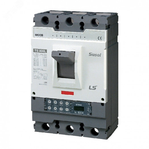 Автоматический выключатель TS800N (65kA) ETM43 800A 3P3T AC