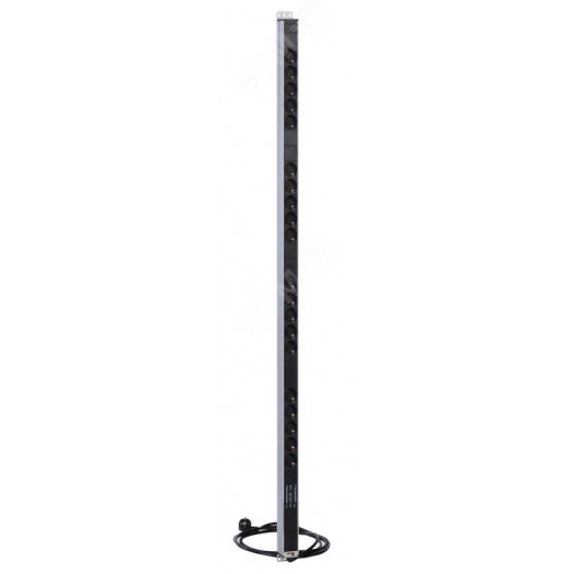 Блок розеток вертикальный Rem-16 фильтр защиты индикатор 20 Schuko 16A 33-48U шнур 3 м