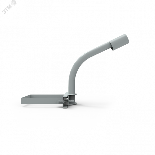 Кронштейн для уличных светильников на опору с 1-м хомутом 625х460х280 D48 мм Gauss