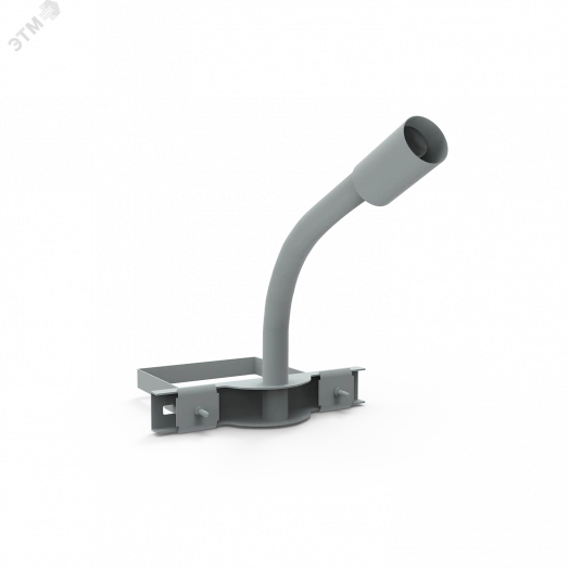 Кронштейн для уличных светильников на опору с 1-м хомутом 625х460х280 D48 мм Gauss