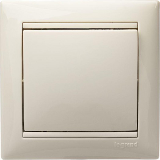 Механизм выключателя 1-кл. СП Valena 10А IP31 250В сл. кость Leg 774301