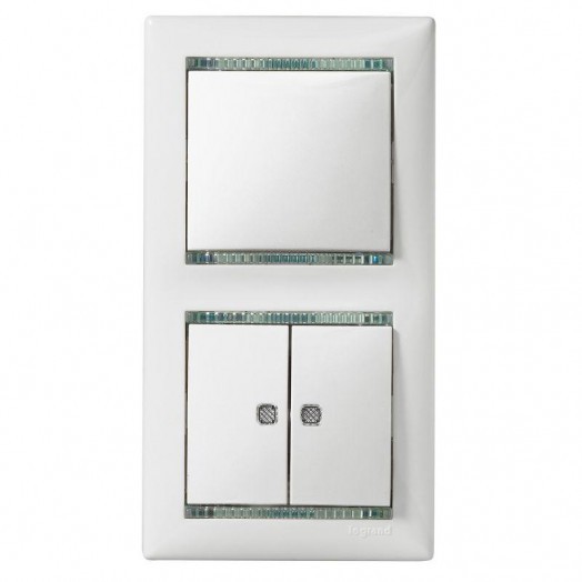 Механизм выключателя 1-кл. СП Valena 10А IP31 250В сл. кость Leg 774301