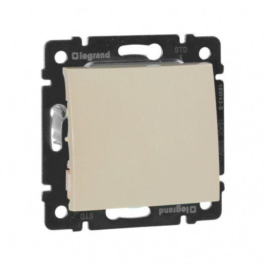 Механизм выключателя 1-кл. СП Valena 10А IP31 250В сл. кость Leg 774301