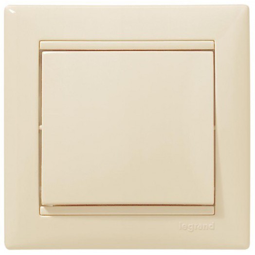 Механизм выключателя 1-кл. СП Valena 10А IP31 250В сл. кость Leg 774301