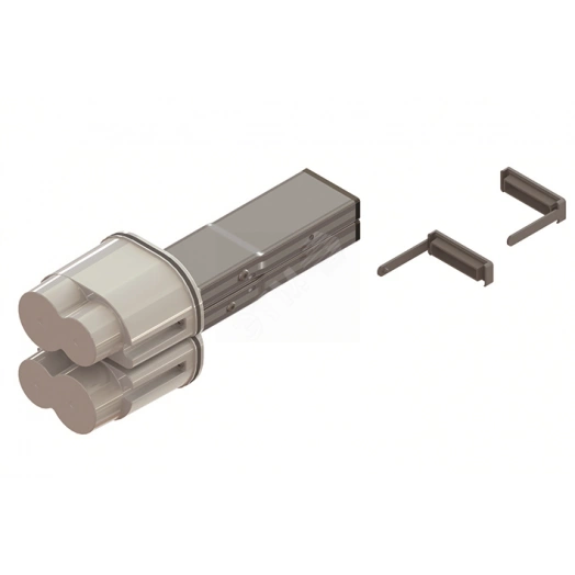 Питающий элемент + заглушка тип 1 Cu 2P+2P/4P+4P/4P+2P 40A