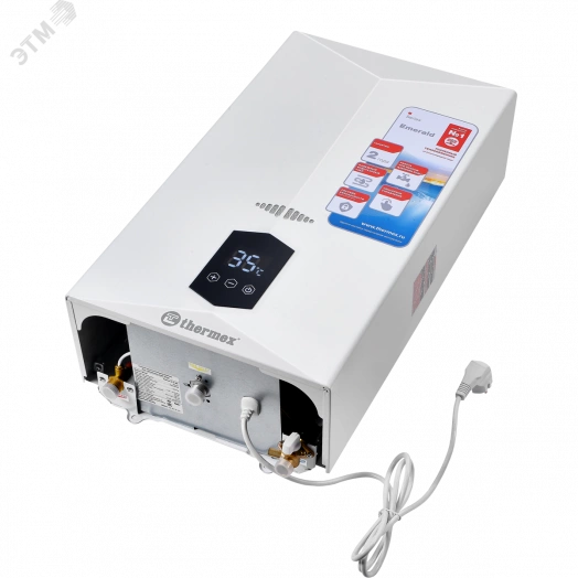 Водонагреватель газовый EMERALD E 22 MD 11 л/мин с электророзжигом, сенсорное управление