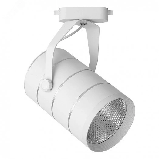 Светильник светодиодный трековый на шинопровод ДПО-12w 4000К 1080Лм белый