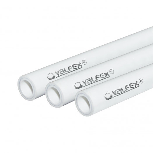 Труба полипропиленовая армированная алюминием SDR6 PN25 32 х 5.4 мм хлыст 4 м белая