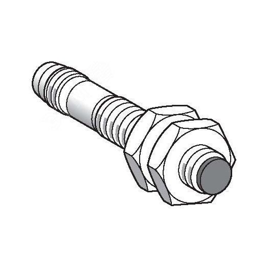 Датчик индуктивный цилиндрический M8 12 24В DC