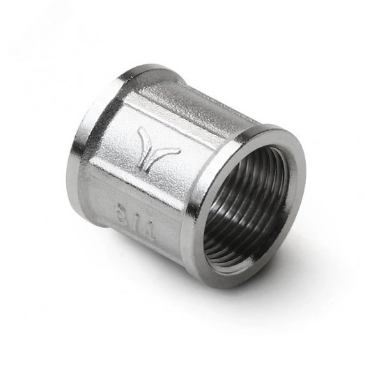 Муфта латунная резьбовая переходная, В 2 x 1 1/4