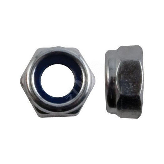 Гайка DIN985 М6 самоконтрящаяся оцинкованная (100 шт)