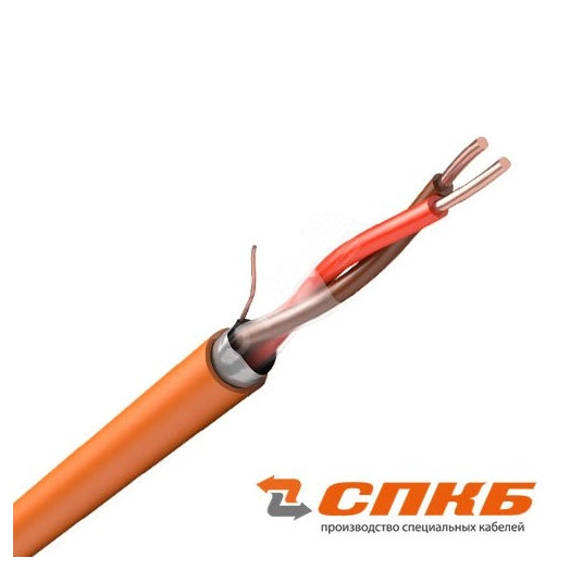 Кабель ТЕХНОКСБнг(А)-FRLS 1х2х1.13 оранжевый