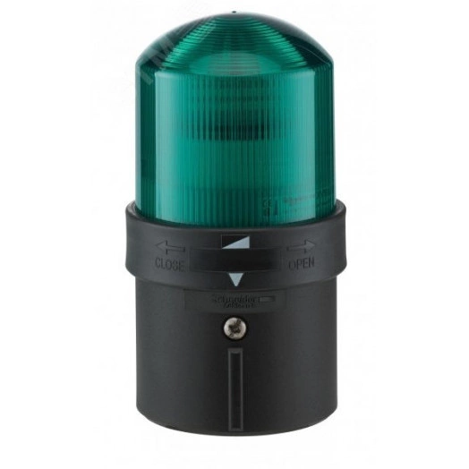 Световая колонна 70 мм зеленая