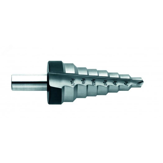 Сверло ступенчатое, HSS, E2, d 12.5 - 30.5 мм, PG 7 - PG 21, сквозные отверстия