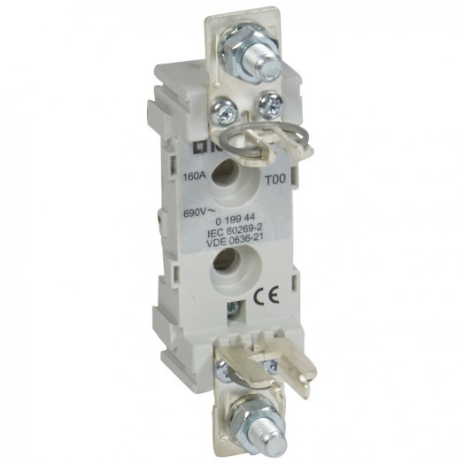 Цоколь для предохранителя 1П 160А размер 00