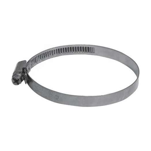 Хомут обжимной, накатной, 40-60 мм