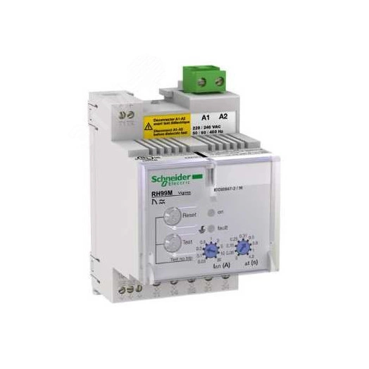 Реле RH99M 12/48В DC 12/24В 50Гц с ручным сбросом