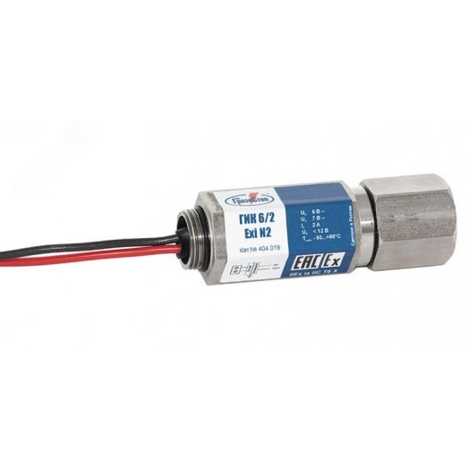 УЗИП ГРОЗОСТОП ГИК 6/0,8 Exi N2, Uо - 6 В, IL - 0,8 А, In (8/20) - 7,5 кА, искробезопасная цепь