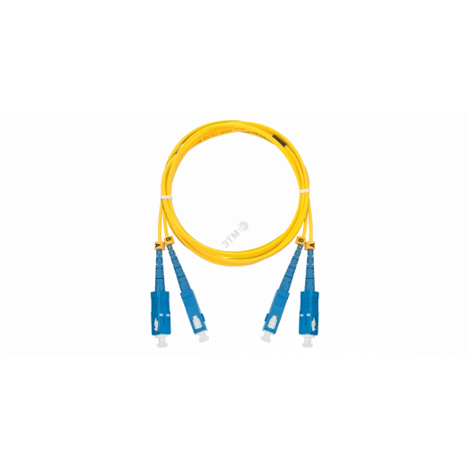Шнур оптический соединительный SM 9/125 OS2 SC/UPC-SC/UPC двойной LSZH