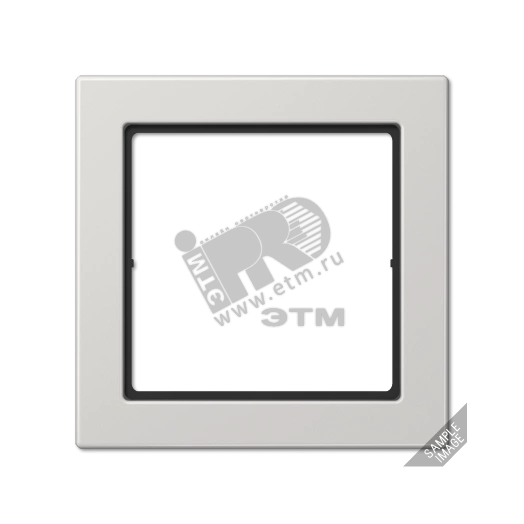 Рамка 3 поста светло-серая