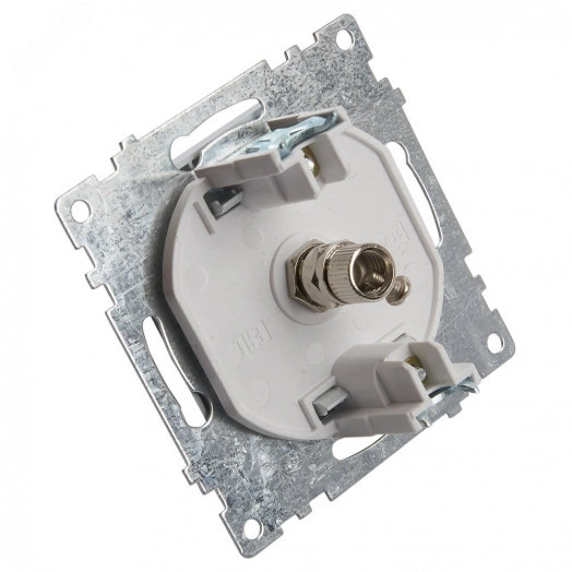 Розетка телевизионная 1-местная (механизм), 75 Ом, 5-862МГц, серия Катрин, шампань