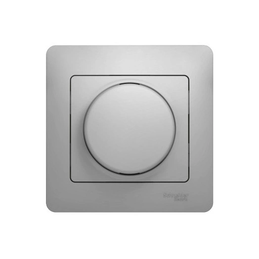 GLOSSA Диммер поворотный в сборе 300Вт алюминий