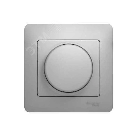 GLOSSA Диммер поворотный в сборе 300Вт алюминий