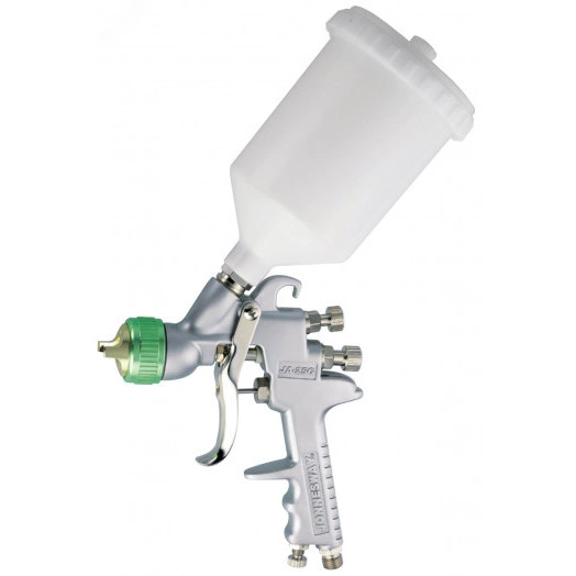 Пистолет покрасочный ''Краскопульт'' системы LVLP, бачок верхний нейлоновый 0.6 л, дюза 1.4 мм
