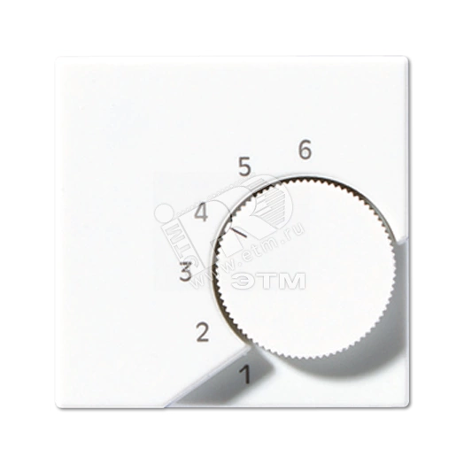 Крышка для регулятора температуры воздуха помещений  белая