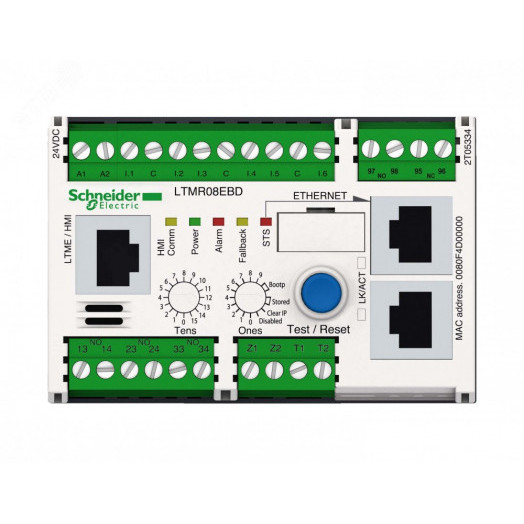 Реле TESYS T ETHERNET 0.4-8A 24VDC