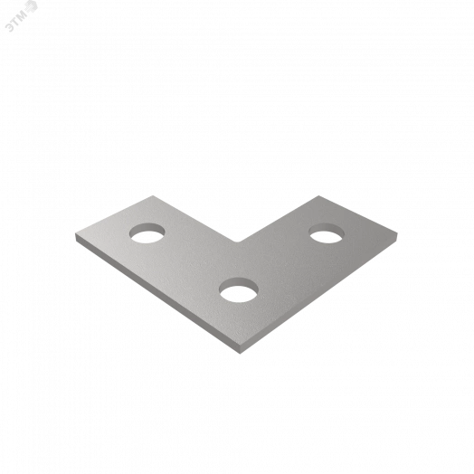 Соединительная пластина L-образная (3 отверстия) HD