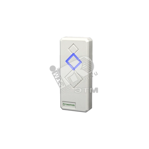 Считыватель карт Em-marine TS-RDR-E White выходной протокол Wiegand-26 питание 9-16В 102х43х16мм бежевый