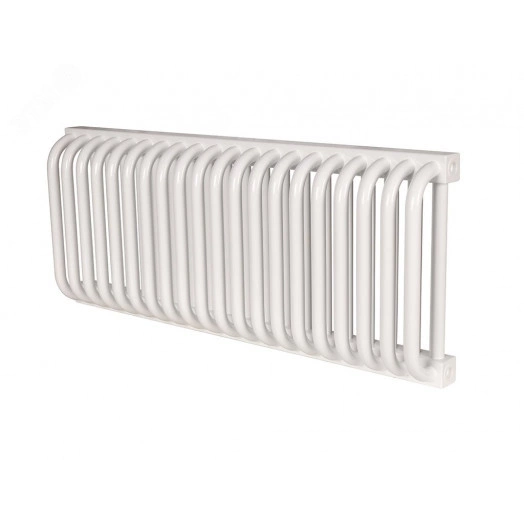 Радиатор стальной двухтрубчатый 300/100/20 боковое подключение белый глянцевый