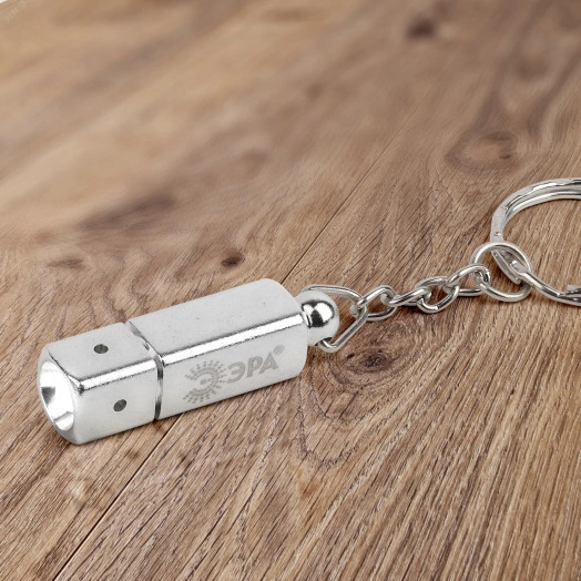 Фонарик карманный кемпинговый туристический детский ударопрочный алюминиевый корпус, батарейки в комплекте BB-503 ЭРА