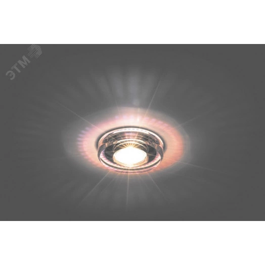 Светильник ИВО-50w 12в G5.3 серебро/серебро