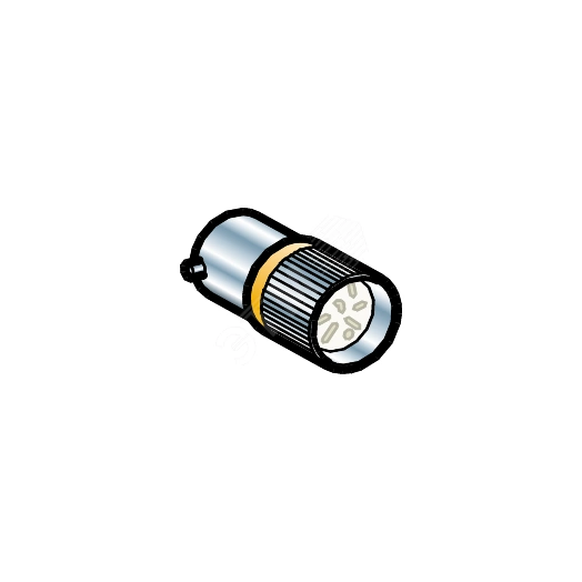 Элемент светодиодный 48В желтый