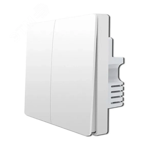 Выключатель умный настенный (две клавиши, без нейтрали) Aqara