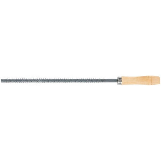 Рашпиль, деревянная ручка, круглый 250 мм