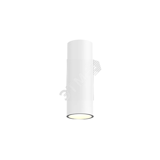 Светильник светодиодный WL-Tube настенный10W 4000K 80х230мм угол 60° IP54 RAL9010 белый матовый