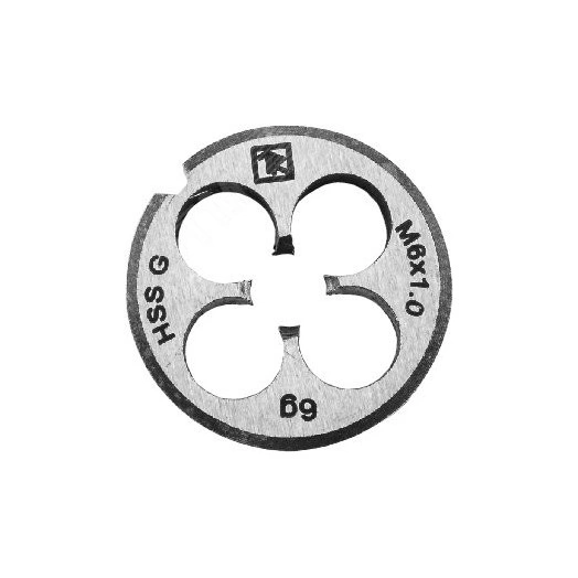 Плашка D-COMBO круглая ручная М10х1.5, HSS, Ф30х11 мм