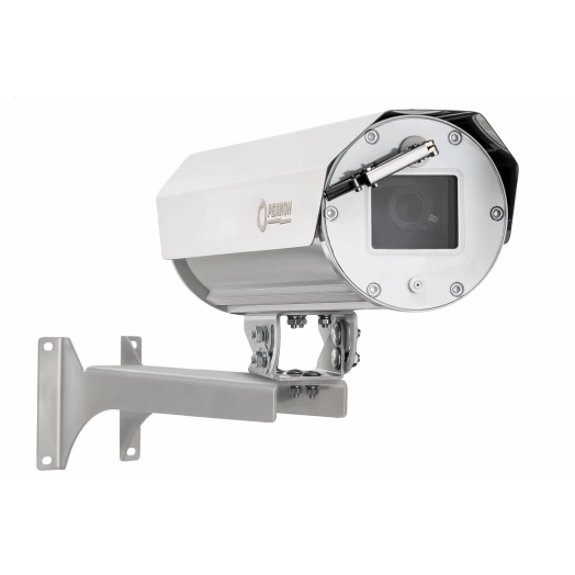 В/к взрывозащищенная IP  Релион-А-300-СО-IP-4Мп-PoE с системой обогрева и стеклоочистителем для взрывоопасных зон классов 1 и 2 в корпусе из алюминиевого сплава