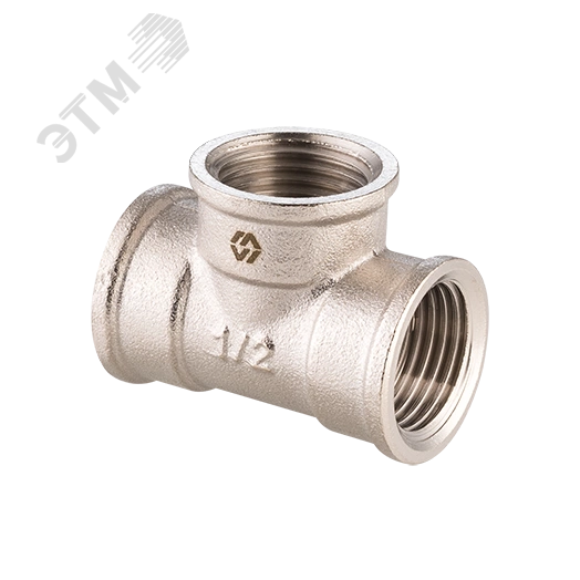 Тройник ВВВ 3/4'х3/4'х3/4' никелированный