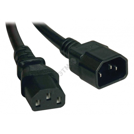 Кабель подключения PDU ITK 3х1.5 2м с разъемами С13 - С14