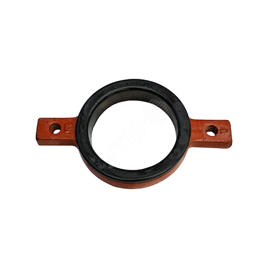 Кольцо опорное чугун SML Ду 100 с гальванизированной резиной