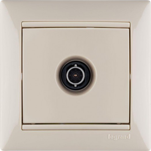 Механизм розетки TV СП Valena 1.5дБ сл. кость Leg 774329