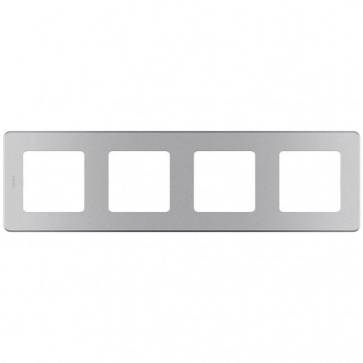 Рамка 4-м Inspiria алюм. Leg 673962