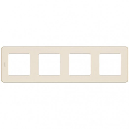 Рамка 4-м Inspiria сл. кость Leg 673961