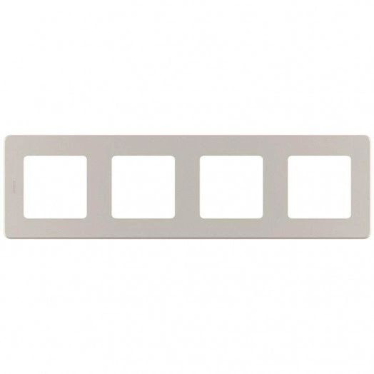 Рамка 4-м Inspiria шампань Leg 673968